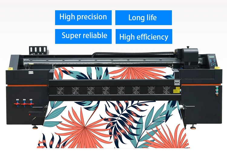 Good Service 1.8m Conveyor Belt Textile Printer Machinery Anti-UV Direct Printing Machine