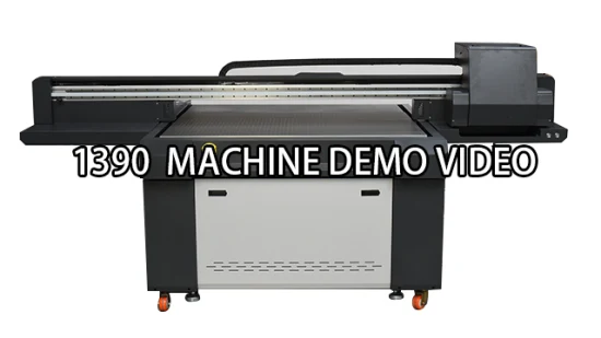 130*90cm Size Digital Flatbed Printer with 2
